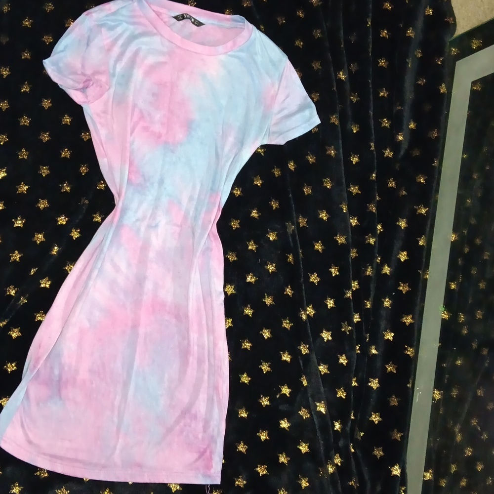 Shein size small tye dye mini dress